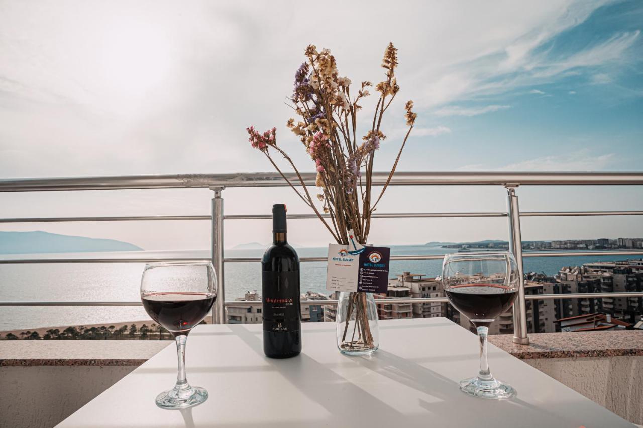 Hotel Sunset Gl Vlora Kültér fotó